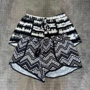 NOBO Pattern Adjustable Shorts(2)//S// B&W